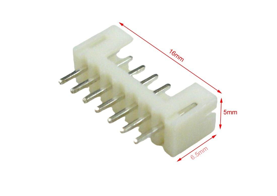 PH 2.0mm Pitch 7Pin Male Female Connector Socket Wire 30cm