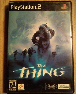 The Thing (Sony PlayStation 2, 2002) Manual included