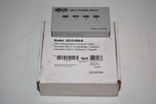 Tripp Lite Printer Sharing USB 2.0 Hub Silver U215004R U215-004-R W4206