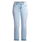 SV Bagi Light Wash Blue Paramint Mid Rise Boyfriend Tapered Straight Jeans 0S — photo 1