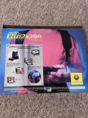 Aura Interactor Virtual Reality Game Wear 1994 Sega Genesis Super Nintendo