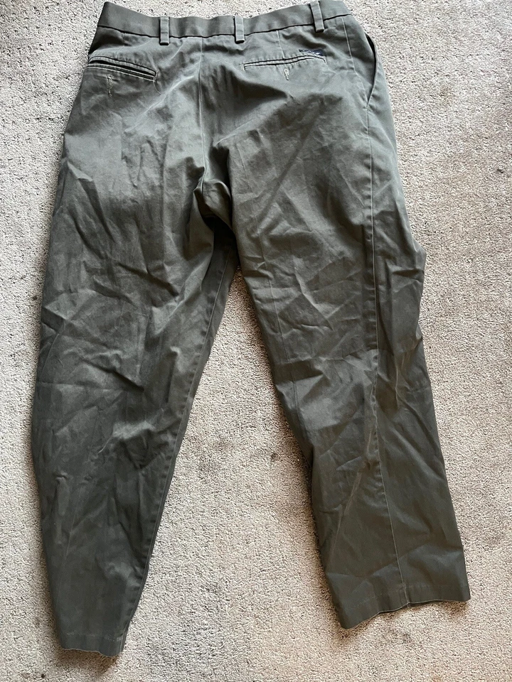 Pantalones de vestir dockers d3 plisados calce clásico 34x30 gris Foto 3 de 4