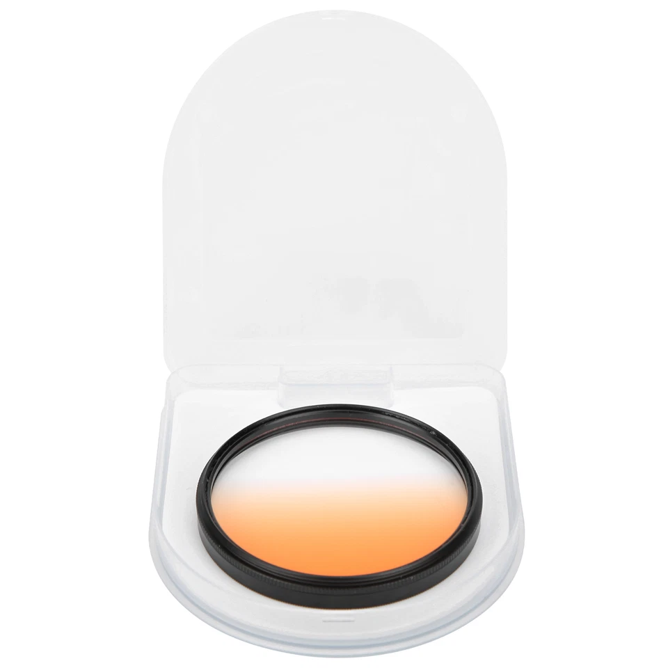 67mm Camera Lens Gradient Orange Filter - For Sunrise And Sunset - Image 3 of 4