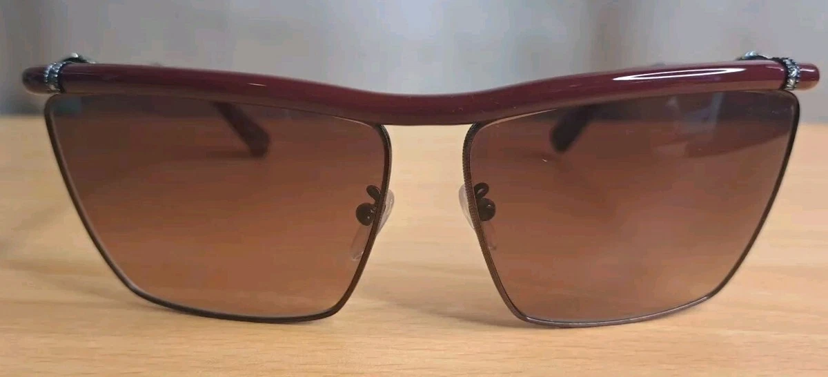 Lanvin LNV647S 600 53mm Geometric Cat Eye Sunglasses Burgundy / Grey - Italy Lanvin LNV 609S - 600 Burgundy | Sunglasses Woman main image 3