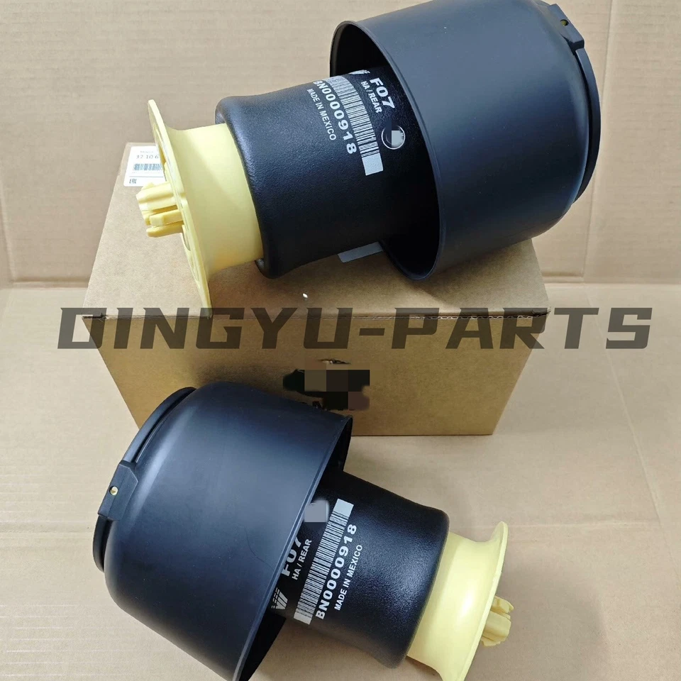 Par de resortes de suspensión neumática trasera OEM para BMW F07 F11 535i GT 550i GT Foto 3 de 4