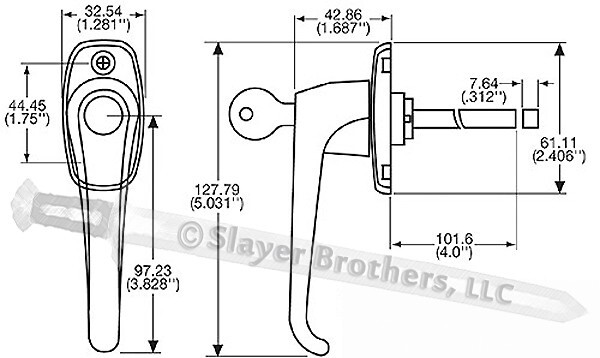 Exterior Cab Door Handle with Gasket - CASE F93131 | eBay