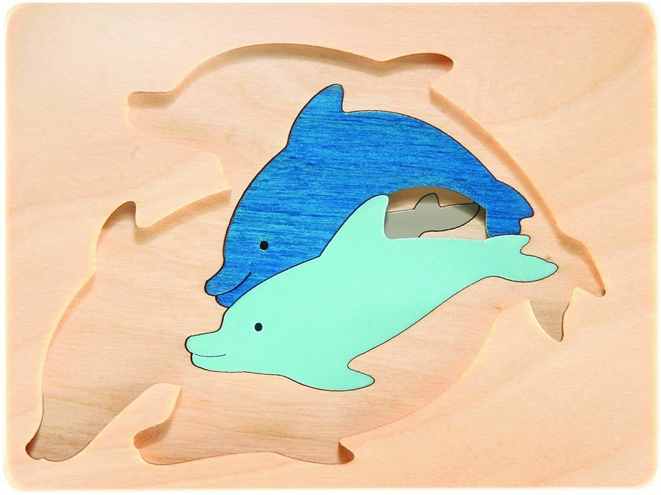 George Luck George Luck Triple Puzzle Dolphin - Image 2 of 3