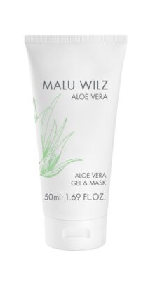 Malu Wilz Aloe Vera Gel & Mask beruhigt und kühlt