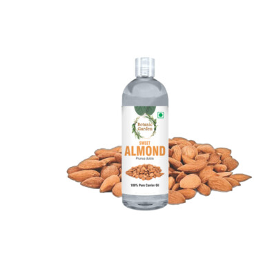 Botanic Garden Almond Oil (Sweet) Or Prunus dulcis 100% Cold Pressed Massage Oil