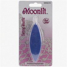 Frosty Periwinkle Tatting Shuttle - Handy Hands' Hooked Delight 