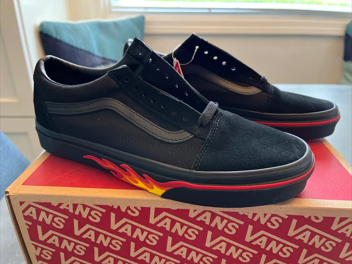 Vans Old Skool Skate Shoe - Black