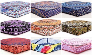 large pillow ottoman