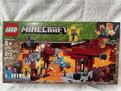 LEGO The Blaze Bridge Minecraft (21154) 673419304481| eBay