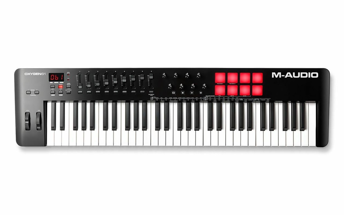M-Audio Oxygen 61 V4 USB Midi Controller Keyboard 694318016039 for