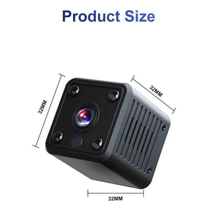 Mini Camera Wireless Wifi IP Home Security Cam HD 1080P DVR Night ...