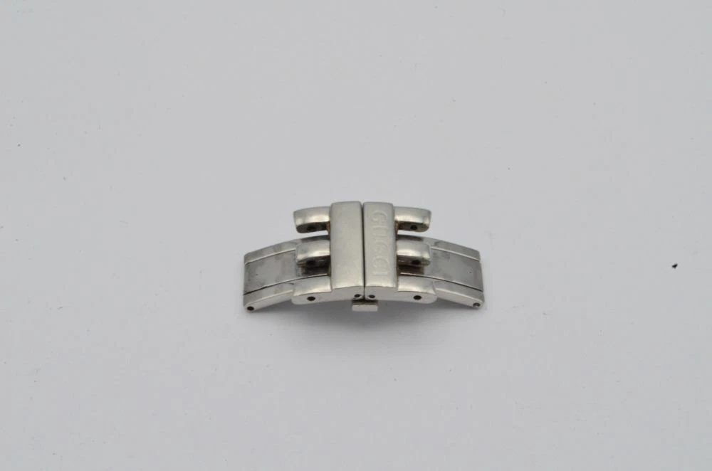 Gucci Steel Bracelet 18mm Folding Clasp 5500 Deployment Clasp