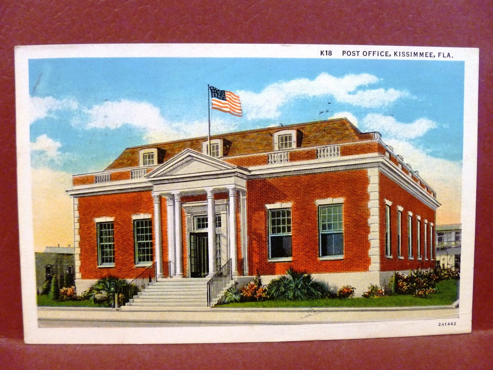 Postcard FL Kissimmee Post Office eBay