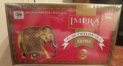 Чай impra 1.5g*100x18 ceylon Label tea черный мелк./лист, с/я страна ввоза шри-ланка Минск ип караван (4791021003588)