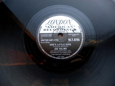 0517/JOE VALINO GOSPEL R´n`R-God´s little acre-1958-JUKEBOX-HITS-78rpm Schellack
