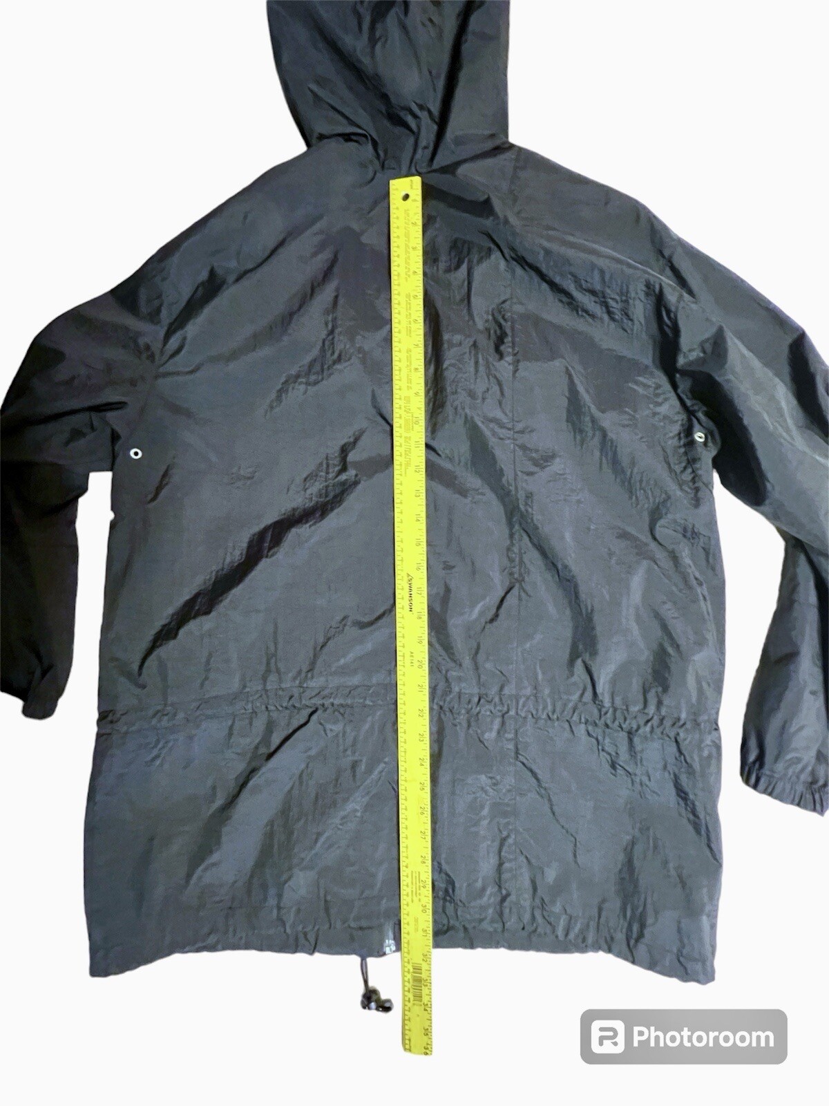 SACAI X NIKE Giacca a vento Nike XL con cappuccio nera uomo