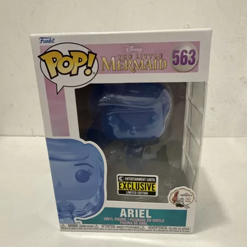 Funko POP! The Little Mermaid Ariel Blue Translucent 563 EE Exclusive