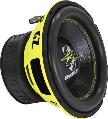 Ground Zero GZRW10XSPL 1200W SPL 25cm Subwoofer 2x 2Ohm NEU&OVP  