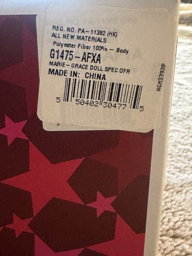 Marie Grace American Girl Doll With Box 2011 - Picture 9 of 9