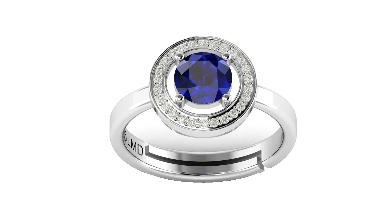 Piedra Natural Cristal Anillos de Moda