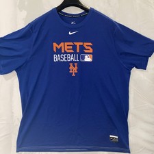 New York Mets NikeSol Tshirt Authentic Size X...