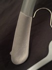 X2 Authentic PRADA Milano Coat Jacket + Pants Hangers - Small - Grey Silver Logo — photo 8