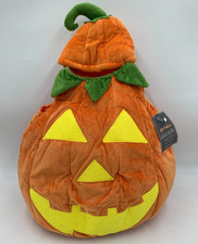 New Pottery Barn Kids Puffy Pumpkin Glow in the Dark Halloween Costume, 3T