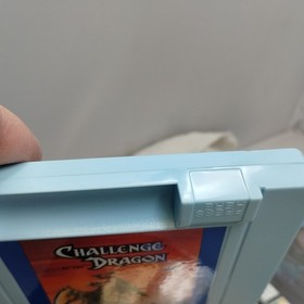 CHALLENGE OF THE DRAGON Nintendo NES Game 1990 Color Dreams + Manual No Box RARE