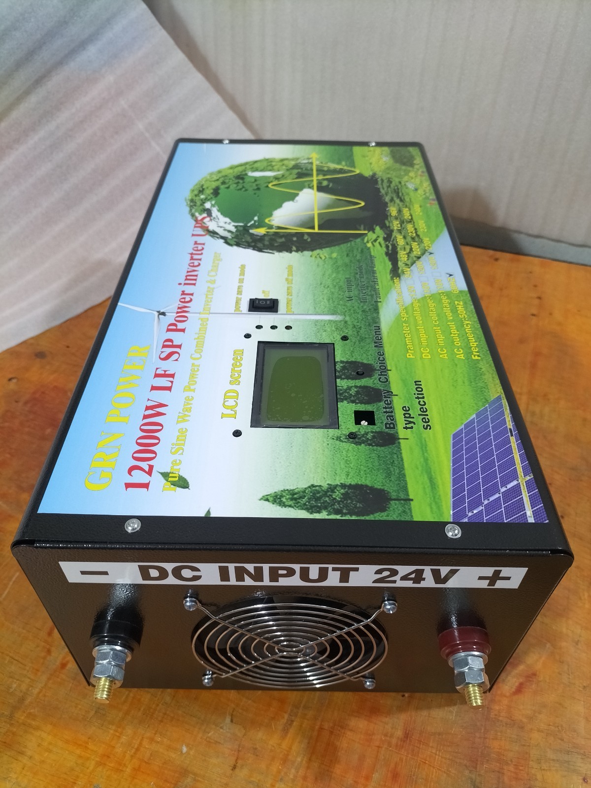 12000W LF Split Phase Pure Sine Wave Power Inverter dc24v/ac 110V/220V/Charger