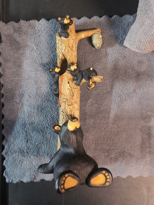 Big Sky Carvers BearFoots Bears ''The Honey Tree'' Figurine - By Jeff Fleming