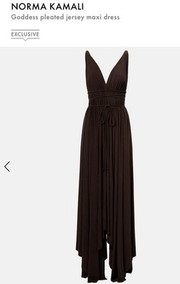 NWOT Norma Kamali Goddess Dress