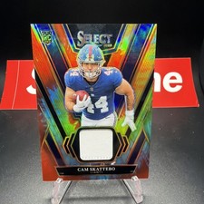 2025 Select Cam Skattebo Tie-dye Rookie Swatches  /25 New York Giants