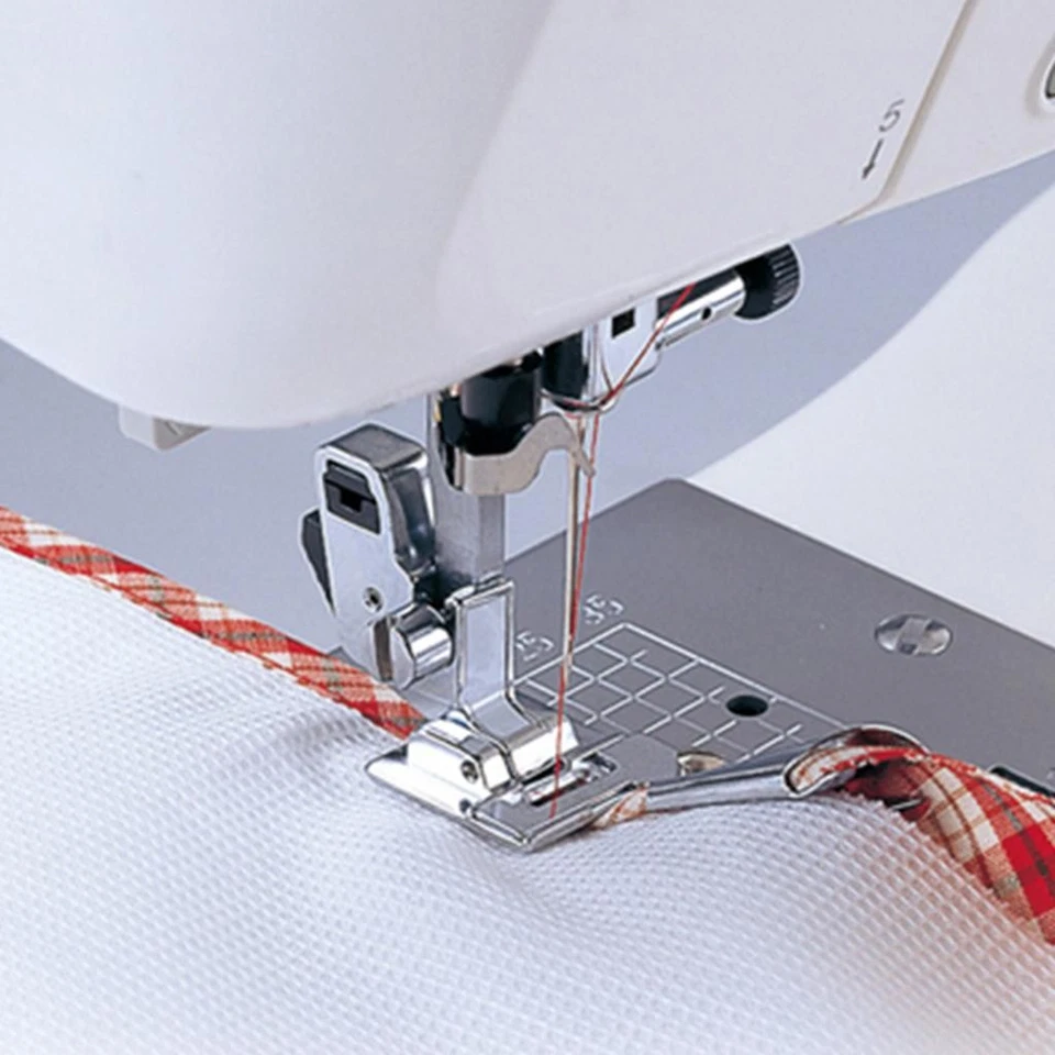 Máquinas de coser universales para el hogar carpeta de costura dobladillo de pies prensatelas de pies Foto 3 de 4