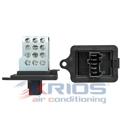 Résistance pulseur d'air habitacle MEAT & DORIA K109152 ventilation auto OE 00006450FL