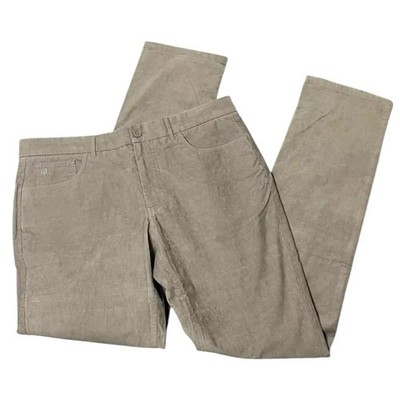 NWT Holderness & Bourne Men s Corduroy Golf Pants Baxter In Color Rye Size 40X34