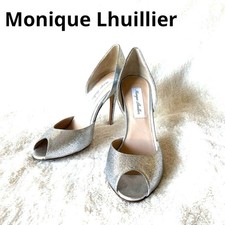 Monique Lhuillier Wedding Bridal Open Toe Pumps 37