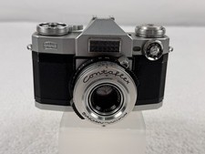 Vintage Zeiss Ikon Contaflex SLR 35mm Film Camera Germany / AS-IS Untested