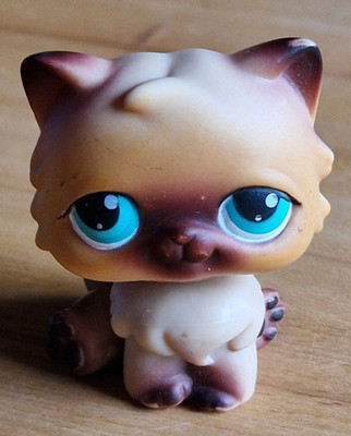 HASBRO Littlest Pet Shop LPS Figur Nr.22 Perserkatze - 2004 - Sammlerspielzeug