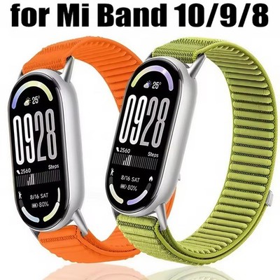 Watch Smart Bracelet Replacement Strap Nylon Band For Xiaomi Mi Band 10 9 8 NFC