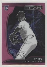 2022 Panini Chronicles Titan Pink Prizm 41/50 Joe Ryan #10 8x7