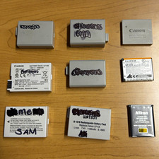 Canon LP-E8  E5 Li-Ion Battery  random assortment batteries DSLR  Powershot 