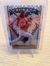 2022 Panini Chronicles - Crusade Jarren Duran #4 Building Blocks Prizm (RC)