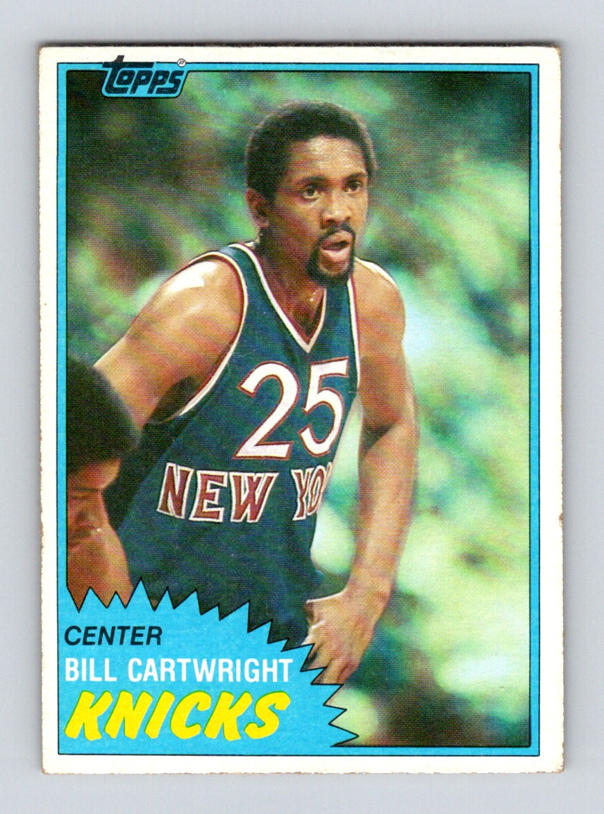 1981-82 Topps #26 Bill Cartwright