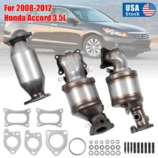 OEM Genuine Catalytic Converters Complete set For 2008-2012 Honda Accord 3.5L US