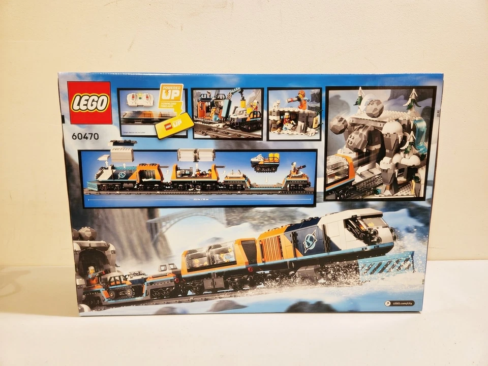 LEGO City исследователь Арктический полярный экспресс поезд 60470, новый, запечатанный, США - Изображение 3 из 4