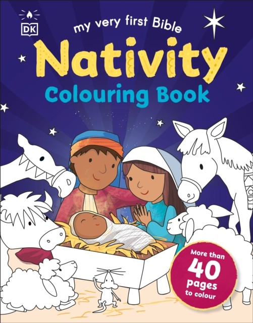 My Very First Bible Nativity Colouring Book by DK (Paperback Book) - Image 5